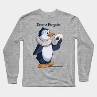 Molly's Comedy Cabaret Drama Penguin Long Sleeve T-Shirt